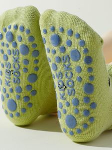 Baby Grip Socken Rutschfeste Baumwoll-Kleinkindersocken Antirutsch-Bodensocken für Säuglinge Kinder Individuelles Logo - Product Image 4