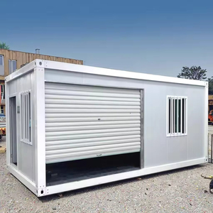 Casas Modulares Prefabricadas de Lujo de 20 pies, Material de Panel Sándwich de Acero Transpirable y Duradero, Casa de Hotel o Villa Posmoderna - Product Image 2