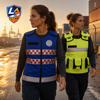 Gilet de sécurité haute visibilité personnalisé avec logo réfléchissant – Fournisseur d'EPI – Vêtements de sécurité réfléchissants
