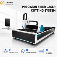 Machine de découpe laser à fibre Guangjie à table unique 1000W et 1500W – Prix usine