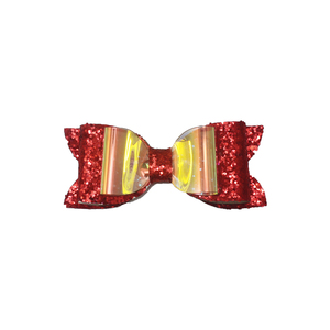 Kinderen 3-laags grosgrain lint met pailletten en glitter haarclip voor feestjes en dagelijks gebruik haaraccessoires - Product Image 3