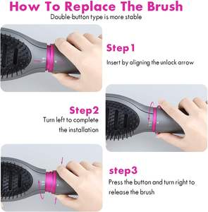 Secador de Pelo Eléctrico Iónico 4 en 1 con Cabezal Desmontable y Motor AC, Enchufe RV Ready para Secar, Alisar y Dar Volumen, Uso en Exteriores - Product Image 3