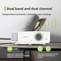 Projecteur intelligent BenQ E582 - Fournisseur direct d'usine - Utilisation au bureau et à domicile - 1080P - 3600 lumens - 3D DLP - Portable - Android OS 1.07