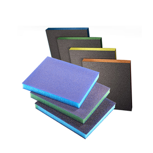 Đánh bóng miếng bọt biển cho bề mặt xe thủy tinh & kim loại chà nhám công cụ mềm đàn hồi miếng bọt biển chà nhám khối cho chi tiết đồ gỗ hoàn thiện - Product Image 3