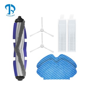 Juego de repuesto apto para Rowentas Tefal 60 RR7427 RR7447 RG7447, piezas de Robot aspirador, principal cepillo lateral, filtro HEPA, trapo de tela - Product Image 1