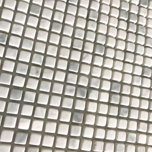 Finement traiter dégringolé Verge blanc marbre mosaïque carrelage Mini carré mur sol dosseret pour salle à manger bain chambre escalier hôtel - Product Image 2