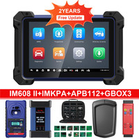 Herramienta de Programación de Llaves Profesional ZWNAV Autel Car Diagnostic MaxiIM IM608 II Escáner Automotriz con Escaneo de Matrícula VIN WIFI y AutoVIN
