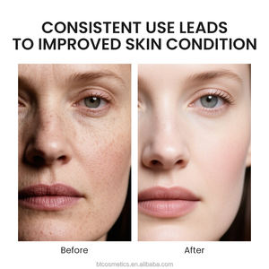 <span class=keywords><strong>Serum</strong></span> pelembap pemutih anti-keriput, kustom 30ml asam hialuronat Vitamin C untuk Wajah Mata Bibir - Product Image 4