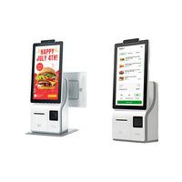 Kioscos de Autoservicio con Android 11 de 10.1/15.6 Pulgadas para Pedidos en Restaurantes, Pantalla Digital de Menú, Máquina de Pedidos Automatizados