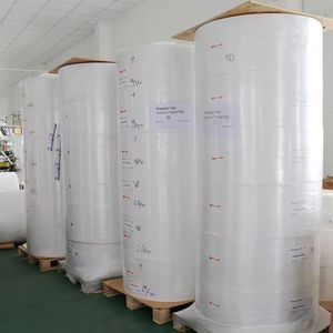 Tahan air dan tahan air 80 # inkjet matte Kertas Sintetis stiker perekat diri jumbo label roll inkjet stiker kertas - Product Image 3