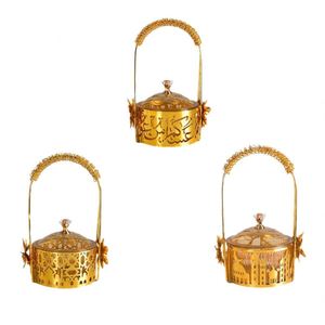 Cesta de Frutas Metálica de Lujo Retro, Elegante y Delicada, para Té de la Tarde, Mesa de Postres, Bandeja para Frutas y Pasteles - Product Image 5