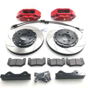Piezas de coche de alto rendimiento, Kit de freno grande, pinza de freno, 4 ollas para Honda Civic <span class=keywords><strong>Mini</strong></span> <span class=keywords><strong>Cooper</strong></span> r56 Ford Focus ST <span class=keywords><strong>MK3</strong></span> Mazda nuevo - Product Image 4