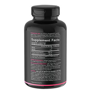 Huile d'<span class=keywords><strong>onagre</strong></span> sous Label privé (1300mg), 120 Softgels liquides, pilules de chat <span class=keywords><strong>rose</strong></span>, amélioration de l'équilibre des glandes, pour femmes - Product Image 2