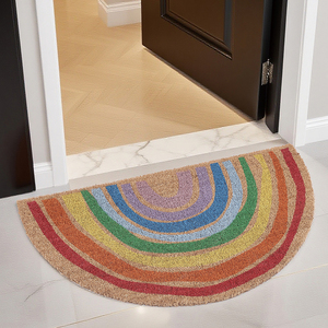 Plain Natural Woven Coco Coir Door Mat with Heavy Duty Backing <strong>Funny</strong> Coir <strong>Doormat</strong> - Product Image 6