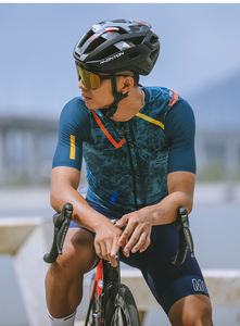 Marque privée personnalisée maillot de vélo de route conception colorée de gros vêtements de vélo OEM respirant <span class=keywords><strong>course</strong></span>-Fit vêtements de cyclisme - Product Image 4