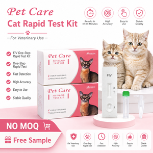 การ์ดทดสอบสัตว์เลี้ยง <span class=keywords><strong>FIV</strong></span>/FELV สำหรับ<span class=keywords><strong>แมว</strong></span> ตรวจหาไวรัสภูมิคุ้มกันบกพร่องในแมวและไวรัสลิวคีมาในแมว ไม่มีขั้นต่ำในการสั่งซื้อ - Product Image 3