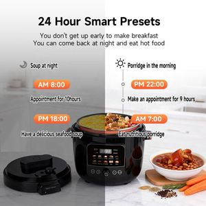 Appareils de cuisine, autocuiseurs en acier inoxydable, 5L, 6L, 8L, 10L, 12L, autocuiseur électrique multifonction intelligent numérique - Product Image 3