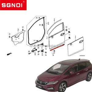 Joint <span class=keywords><strong>d</strong></span>'étanchéité <span class=keywords><strong>de</strong></span> <span class=keywords><strong>porte</strong></span> en caoutchouc, bande inférieure avant et arrière pour Honda Jade FR4 2014-2018 72328-T4N-H01 72828-T4N-H01 - Product Image 2