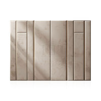 Panneaux muraux rembourrés en tissu personnalisés pour l'usine moderne, tête de lit pour lit king, queen, double, enfant