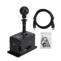 Simagic Simplayer DS-8X 6+2+R+SQ Palanca de Cambios Secuencial de Aleación de Aluminio para PC, Videojuegos de Carreras