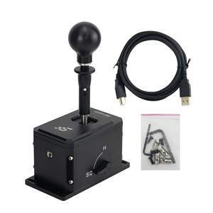 Simagic Simplayer <span class=keywords><strong>DS</strong></span>-8X 6+2+R+SQ Palanca de Cambios Secuencial de Aleación de Aluminio para PC, Videojuegos de Carreras - Product Image 1
