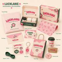 Boîte d'emballage personnalisée écologique avec motif floral, boîte à courrier ondulée pour abonnement à du café, cadeau et marques de boutiques
