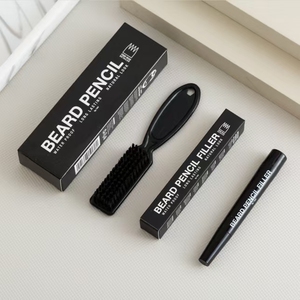 Kit 2025 personalizzato per la cura della barba da uomo con balsamo di siero vegano biologico a basso contenuto di MOQ Private Label per barba impermeabile - Product Image 1