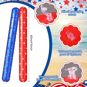 Nhà máy PVC Hồ bơi bơm hơi mì 60x6 inch Sao hồ bơi Float Ống mùa hè sân sau hồ bơi bên yếu tố cần thiết - Product Image 2