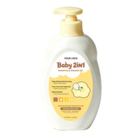 Shampooing et Gel Douche 2-en-1 pour Bébé Marque Blanche – Soin Réparateur Sans Parfum, Doux pour la Peau, Nettoyant Délicat – Fabricant