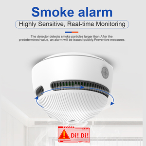 Pgst <span class=keywords><strong>Standalone</strong></span> nhà khói <span class=keywords><strong>Detector</strong></span> âm thanh và hình ảnh báo động 10-năm Tuổi thọ pin khói <span class=keywords><strong>Detector</strong></span> báo cháy - Product Image 2