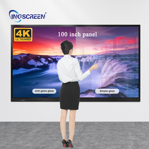 Интерактивная панель INGSCREEN 55 65 75 86 98 100 дюймов с двойной системой Android/Windows, 4K Smart <span class=keywords><strong>Board</strong></span>, интерактивная доска для обучения - Product Image 5