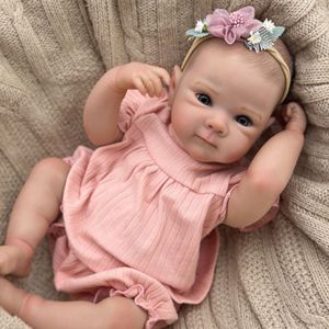Muñecas Reborn 3D de 19 Pulgadas (48 cm) de Altura, Simulación de Color Realista, <span class=keywords><strong>Muñeca</strong></span> de Vinilo <span class=keywords><strong>que</strong></span> <span class=keywords><strong>Llora</strong></span>, Juguetes para Niños de 4 a 6 Años, Caja de Color - Product Image 4