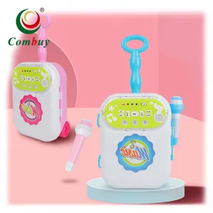 Musica dei bagagli set giocattolo MP3 microfono bambini karaoke macchina