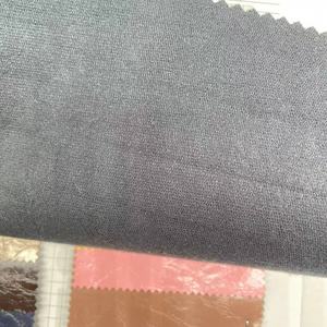 Sáng Bóng Da Tổng Hợp 0.7Mm Áo Khoác PU Viscose Dưới Cổ Phiếu Da PU Da Vải Cho Áo Khoác Da Vải Cho Quần Áo - Product Image 6