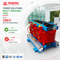 Transformateur en résine coulée pour intérieur 10kV 0.4kV Triphasé 50Hz 60Hz pour alimentation de laboratoire 500kVA 1000kVA Bobinage en cuivre