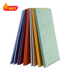 Bords biseautés personnalisés de différentes tailles 100% fibre de polyester Panneaux muraux acoustiques insonorisés en feutre pour animaux de compagnie - Product Image 6