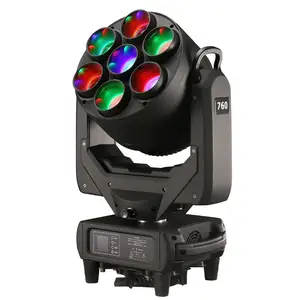 Nuovo prodotto 7 x60watt led zoom led beam wash moving head light