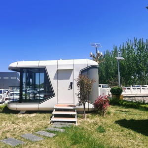 Biệt thự mô-đun sang trọng 2 phòng ngủ sẵn sàng để vận chuyển thuyền nhà prefab bằng thép cho khách sạn nổi hoặc nhà nhỏ - Product Image 5