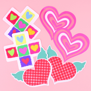 Copricapezzoli Adesivi Usa e Getta a Forma di Cuore Rosa Reattivi ai Raggi UV per San Valentino, Feste, Appuntamenti Romantici e Discoteche - Product Image 4
