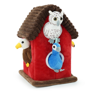 Juguete de Peluche Ecológico de Poliéster, <span class=keywords><strong>Mini</strong></span> Granja, Casa Pequeña, Figura de Acción, Juguetes Educativos y Sensoriales <span class=keywords><strong>para</strong></span> Niños, Envío Rápido - Product Image 6