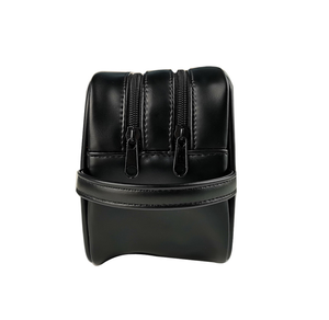 Eco de cuero Color negro lavado bolsa hombres personalizar <span class=keywords><strong>neceser</strong></span> - Product Image 3