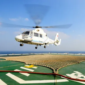 Helicopter deck net