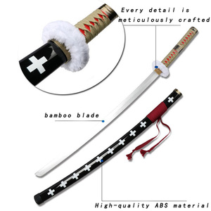 Accessoire de cosplay anime : Épée en bois de simulation, couteau en bois de bambou à motif original <span class=keywords><strong>du</strong></span> <span class=keywords><strong>Docteur</strong></span> Pleurant (Ghost Crying Doctor) - Product Image 2