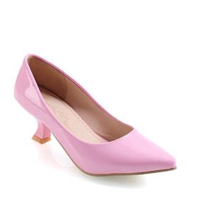 Zapatos de Tacón Bajo de 5 cm Xuanhui, Elegantes y Modernos, con Punta en Pico, Color Rosa, Cómodos, Profesionales, para Oficina, para Mujer - Product Image 1