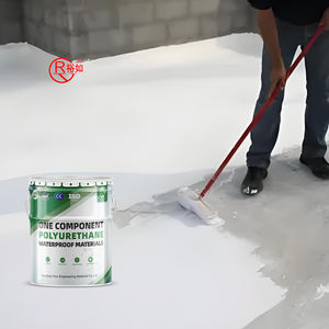 YURU Fuite Réparer Matériel Liquide Toit En Caoutchouc Revêtement Imperméable Polyuréthane Revêtement Imperméable - Product Image 1