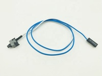 Kabel Daya Motherboard Komputer PC ATX Tombol Sakelar Hidup/Mati/Reset Kabel Pengganti Komputer Panjang 50cm