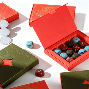 Retro Antique Gift <b>Box</b> Vintage Texture Paper <b>Box</b> For Traditional Festival Gift Giving - Product Image 5