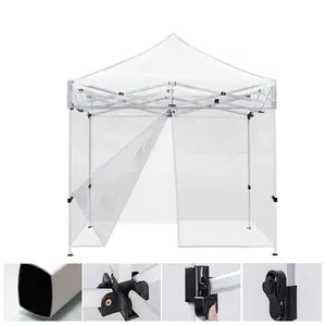Gazebo tenda completamente trasparente in tessuto circostante tenda a baldacchino esterno antipioggia parasole isolamento balcone casa dei fiori