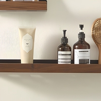 Ensemble personnalisé de 3 étagères flottantes en bois rustiques à fixer au mur pour la salle de bain, la cuisine, le salon, rangement et présentation