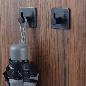 K2041 Waterproof Double Sided <b>Wall</b> Adhesive Metal <b>Hooks</b> Oil-Proof Heavy-Duty Strong Hangers Kitchen Bathroom Living Room Use - Product Image 3